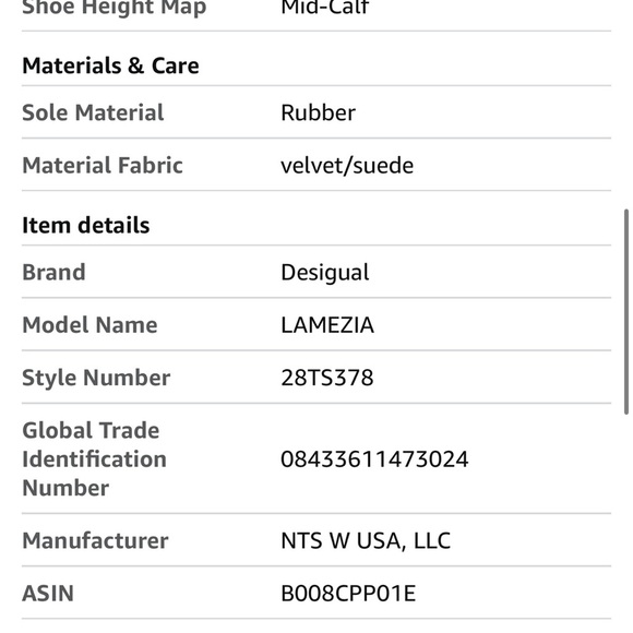 Desigual 10.5 Artistic velvet feel Heeled Boots - Black, Brown,purple NWT no box - Picture 14 of 15